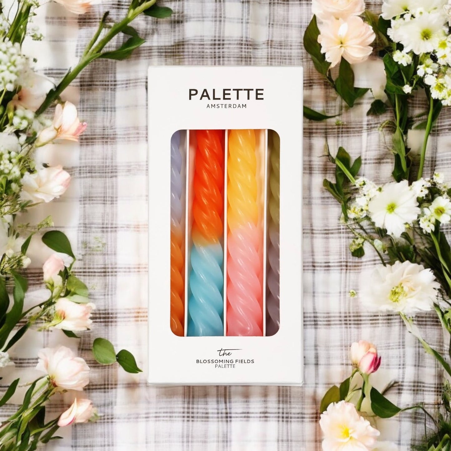 Palette Amsterdam Candle Set - Blossoming Fields