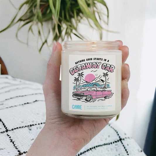 Getaway Car Candle