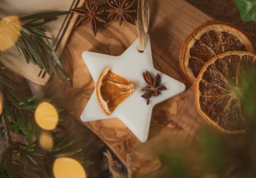 Handmade Cinnamon & Apple Hanging Wax Melt