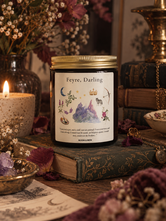 NEW Feyre Darling ACOTAR Bookish Candle