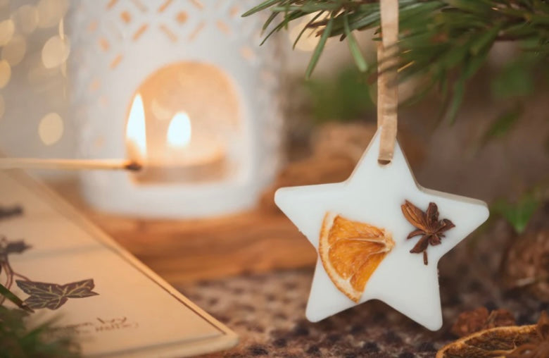 Handmade Cinnamon & Apple Hanging Wax Melt