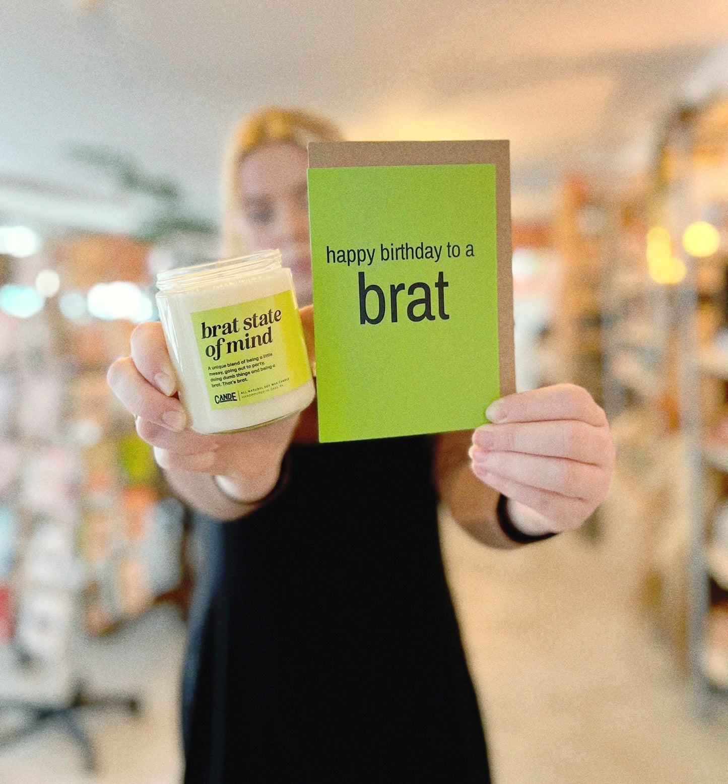 'Brat State Of Mind' Charli XCX Inspired Candle