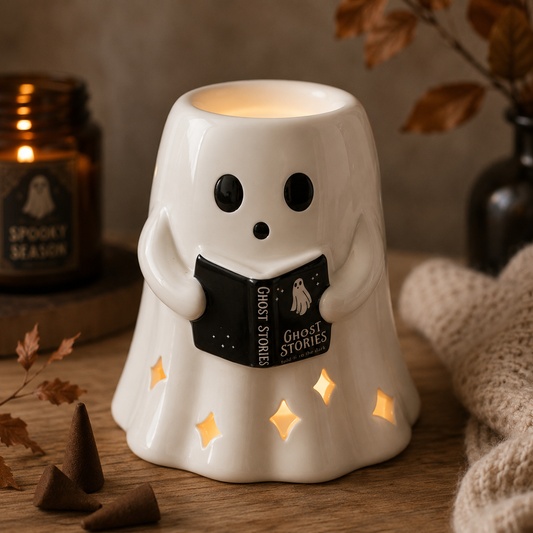 Ghost Stories Ceramic Oil Burner & Wax Melt Warmer