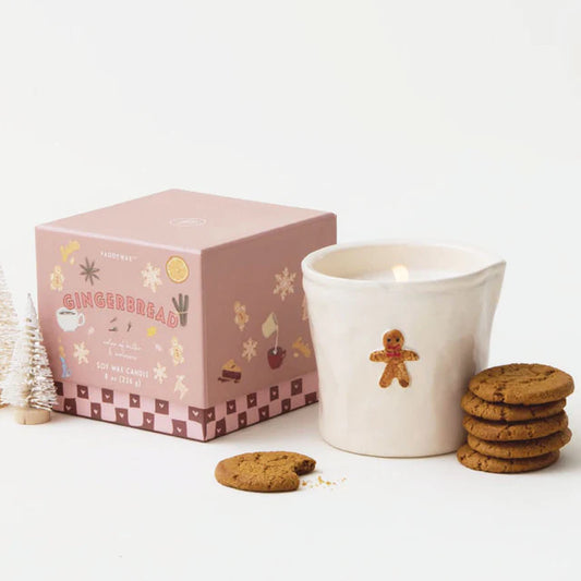 Gingerbread Boxed Bistro Candle