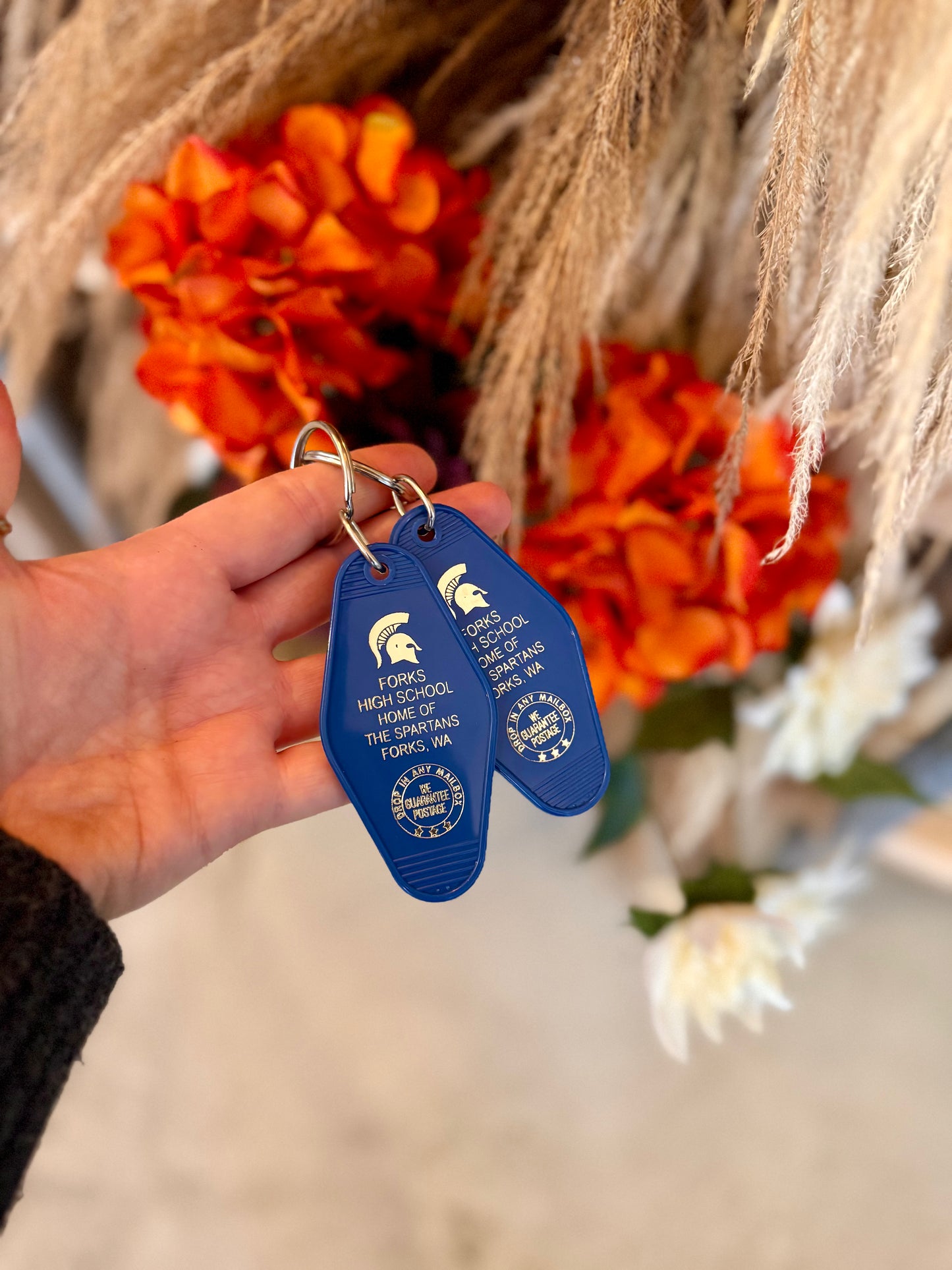 Twilight Forks High School Keychain