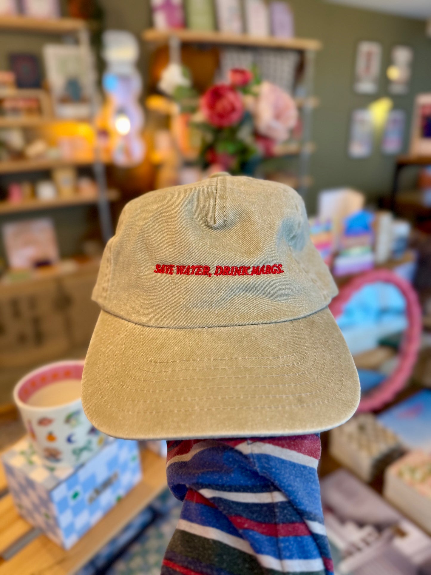 'Save Water Drink Margs' 5 Panel Cotton Cap