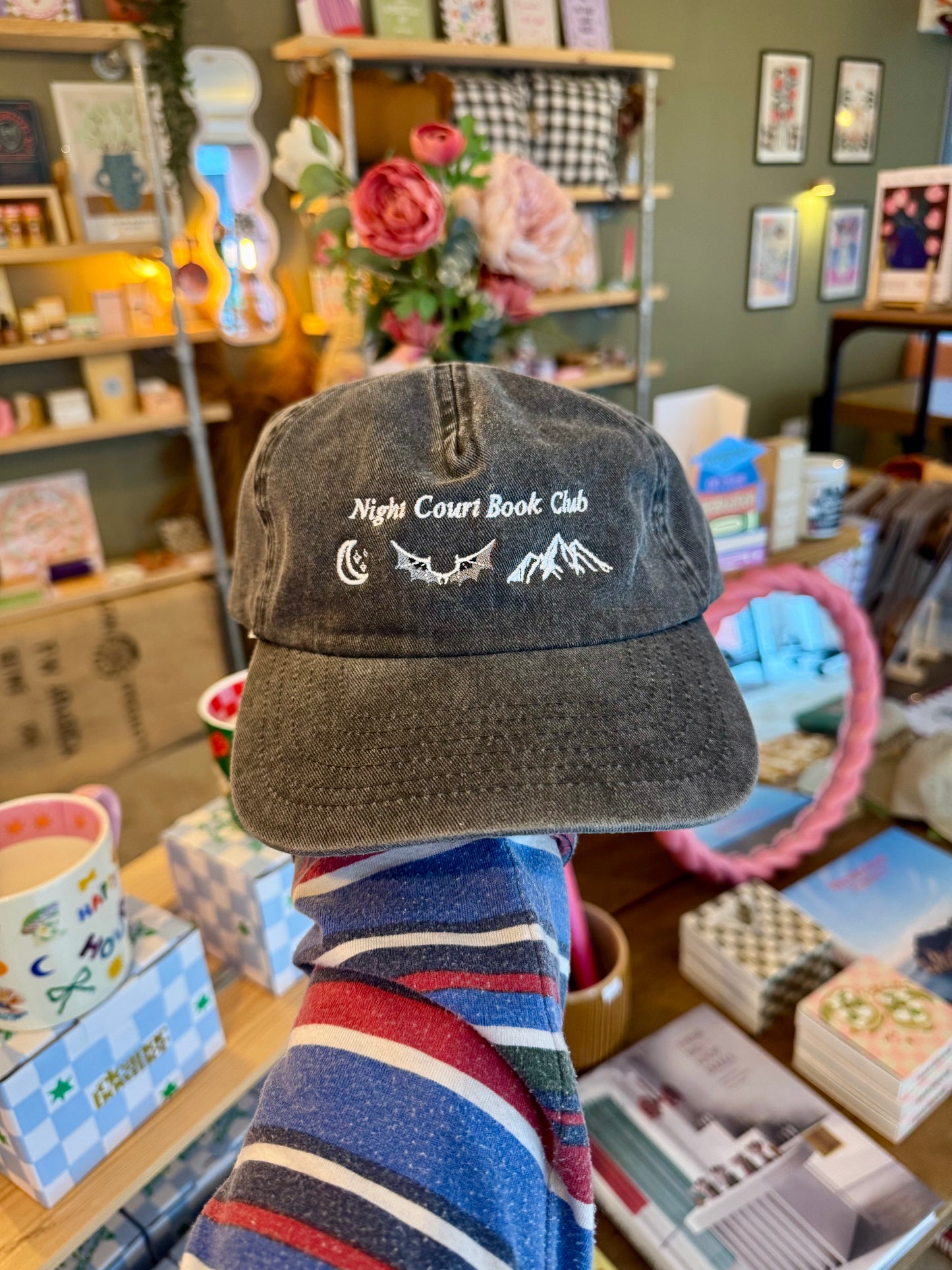 'Night Court Book Club' ACOTAR Bookish 5 Panel Cotton Cap