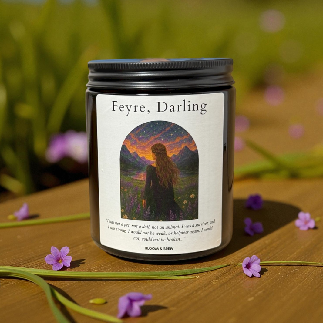 Feyre ACOTAR Candle