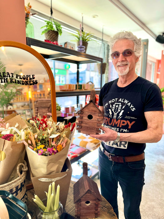 Handmade Wooden BIrd House