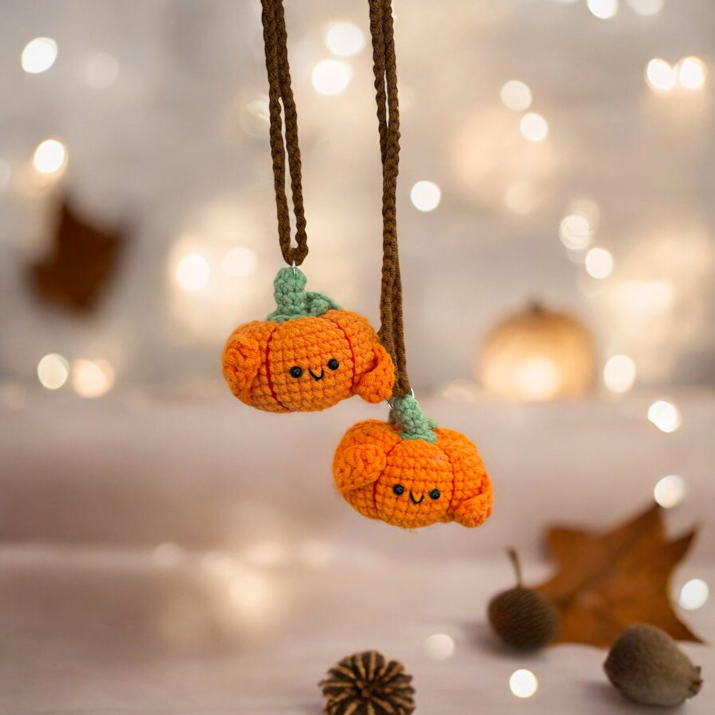 Handmade Crochet Pumpkins