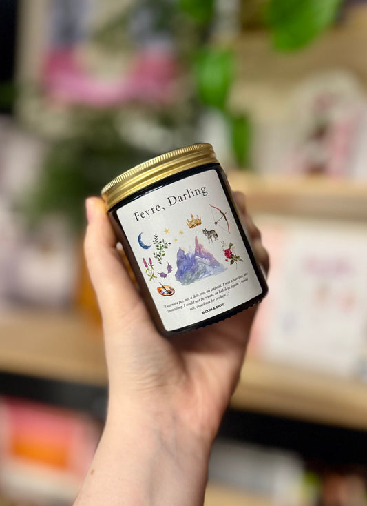 NEW Feyre Darling ACOTAR Bookish Candle