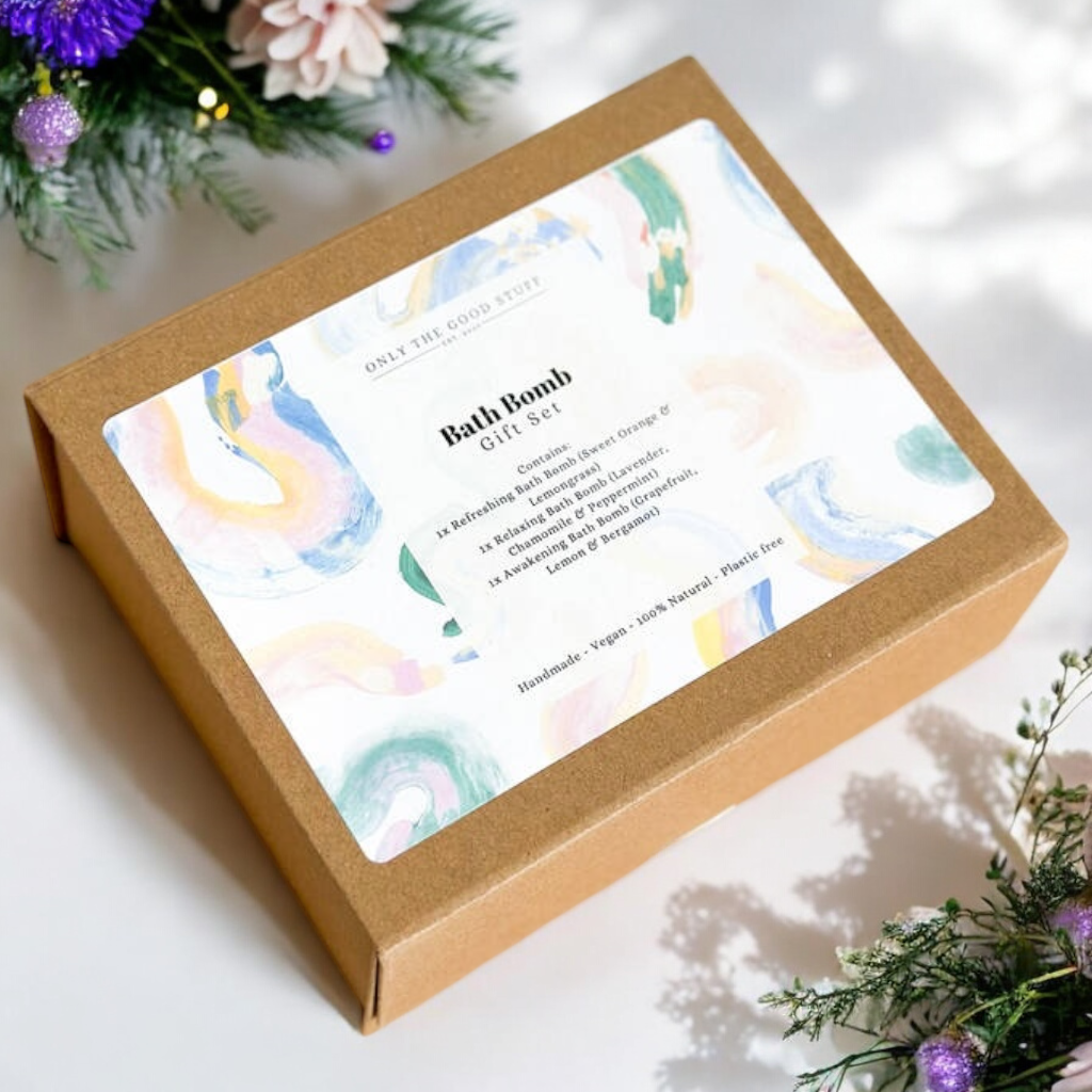 Handmade & Natural Bath Bomb Gift Box