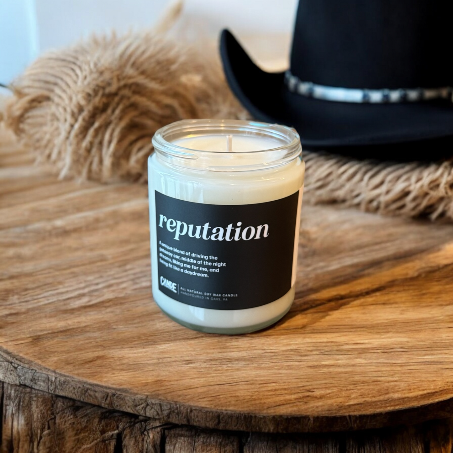 Reputation Taylor Swift Candle