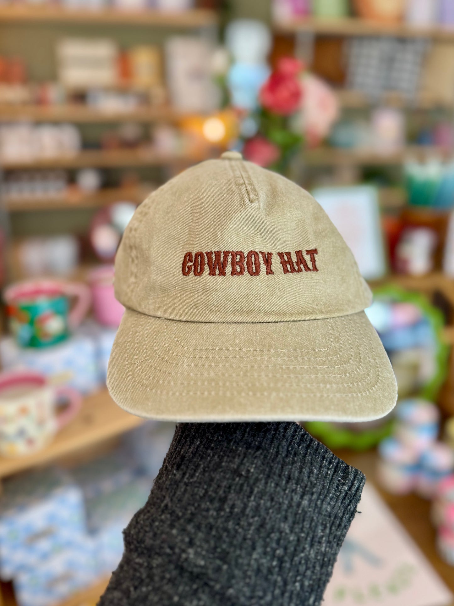 'Cowboy Hat' 5 Panel Cotton Cap