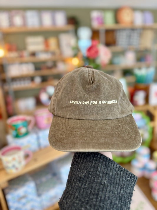 'Lovely Day For A Guinness' 5 Panel Cotton Cap