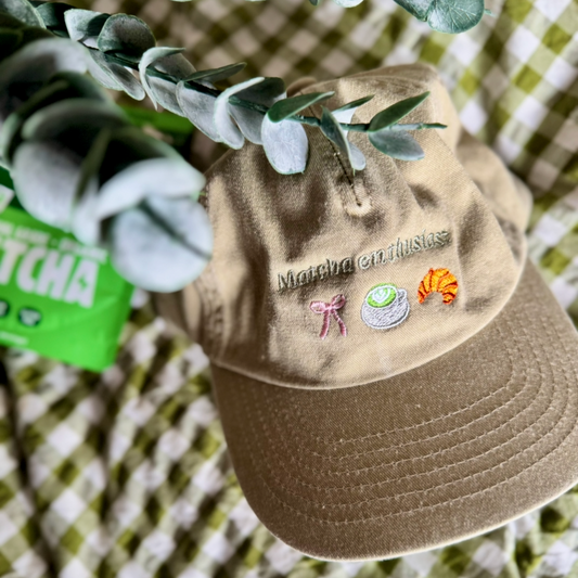 Matcha Enthusiast Cap