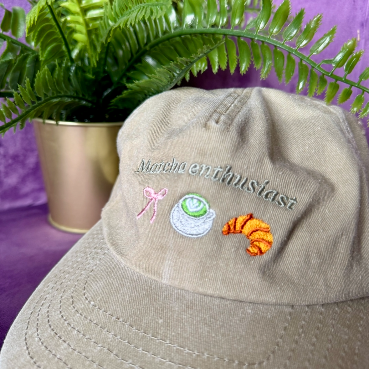 Matcha Enthusiast Cap
