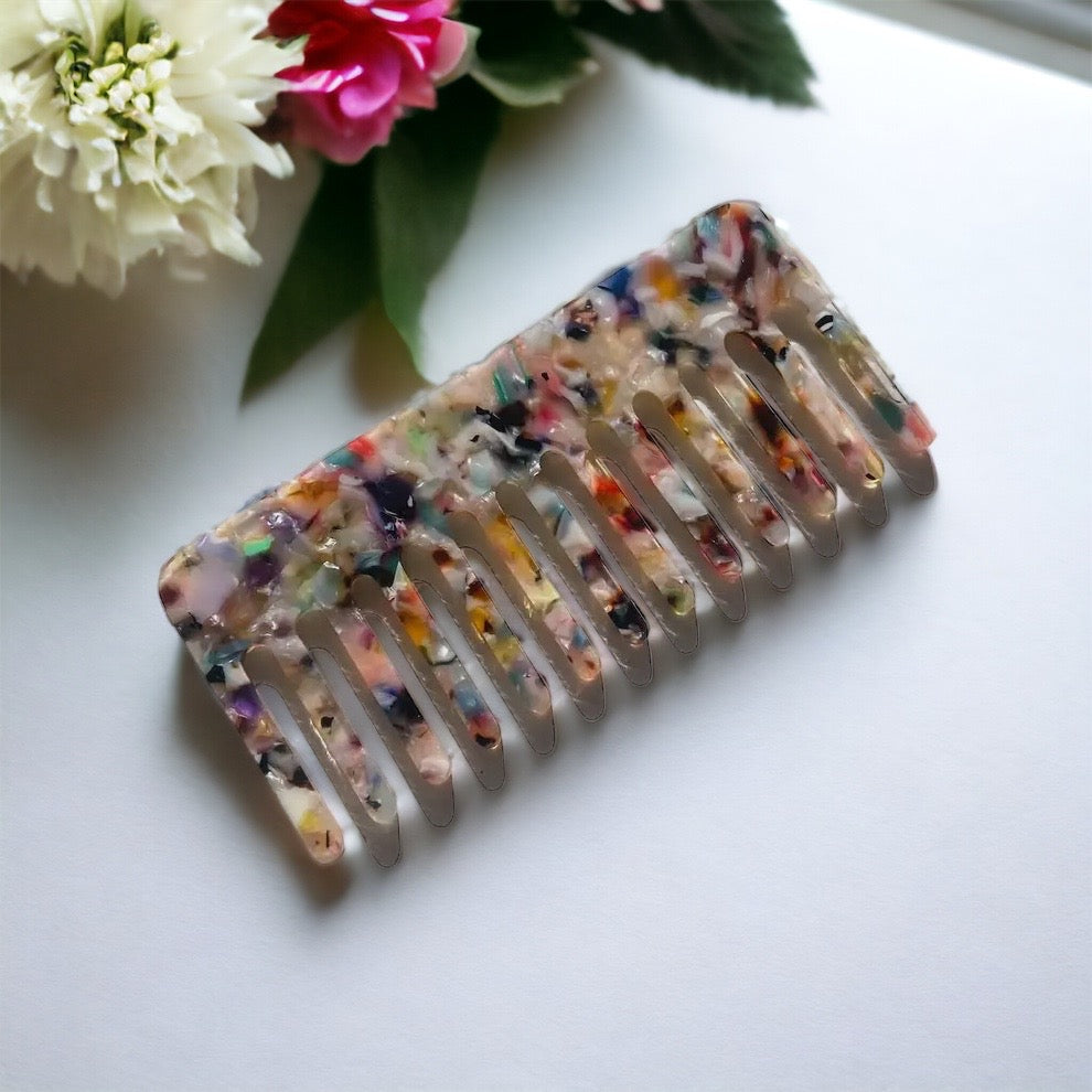 Eco Friendly Coloured Hair Comb