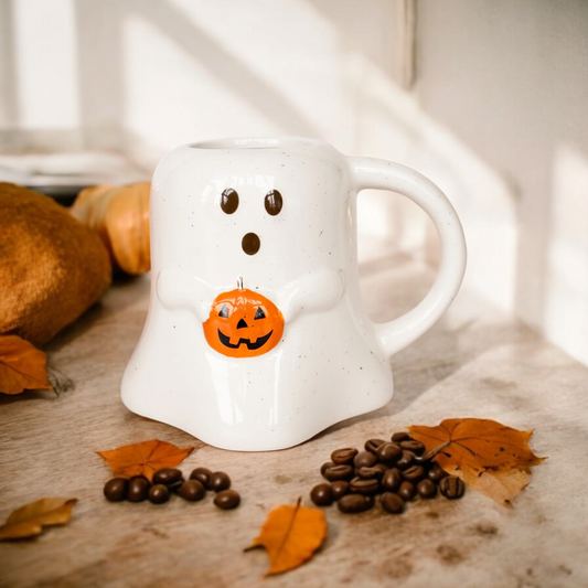 Ghoul & Pumpkin Mug