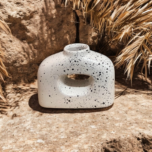 Hand Speckled Vase