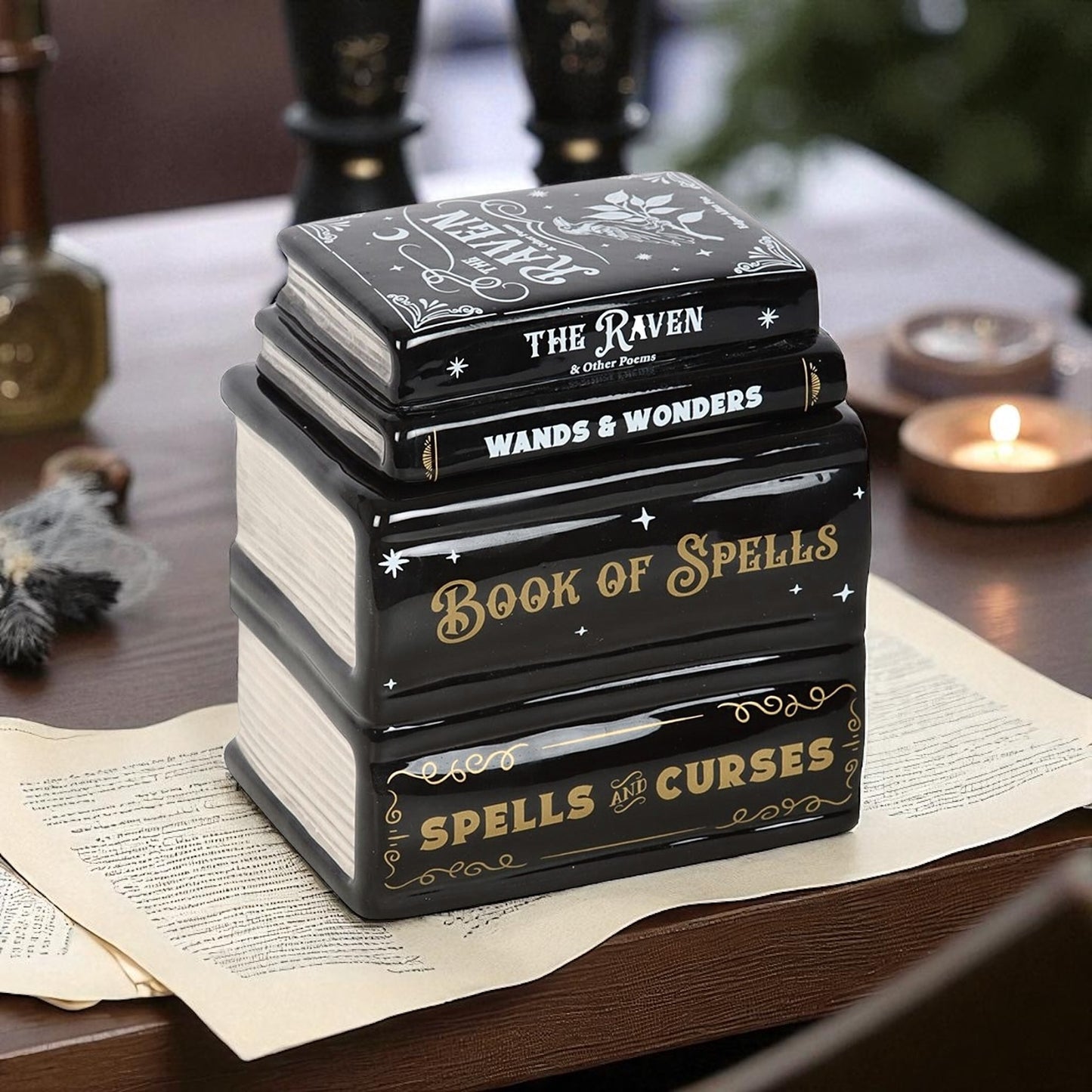 Book Of Spells Oil Burner/ Wax Warmer