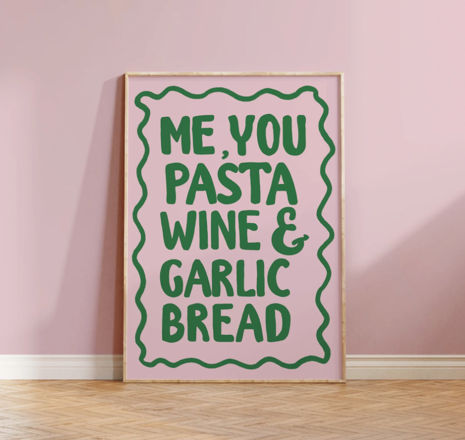 Me, You, Pasta & Wine A4