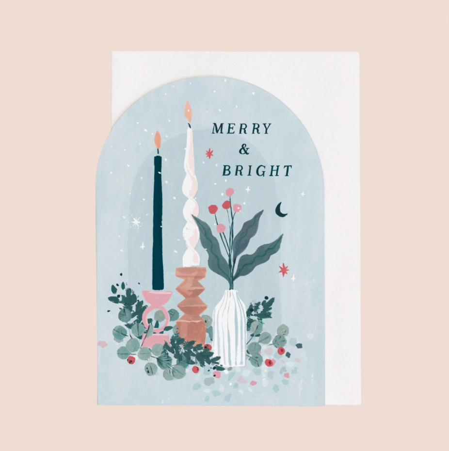 Merry & Bright Christmas Card