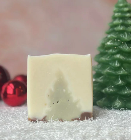 Handmade Christmas Tree Soap Bar