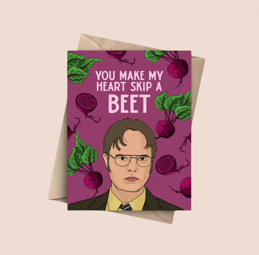 Dwight Schrute Beets Card