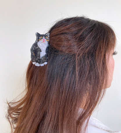 Cat Eco Friendly Hair Claw