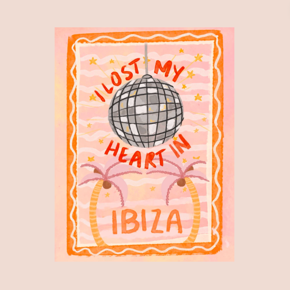 Ibiza A4 Print