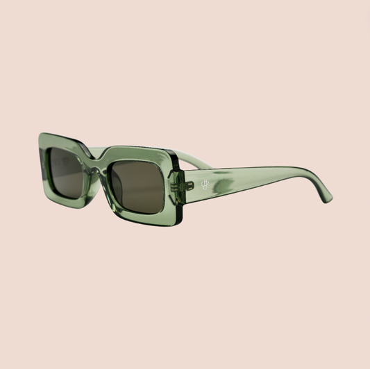 Hornstull Recycled Sunglasses - Forest Green