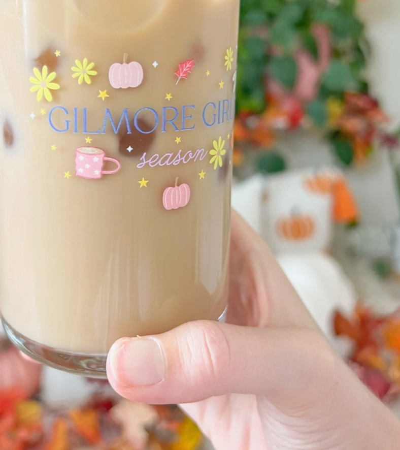 'Gilmore Girls Season' Cute Reusable Glass