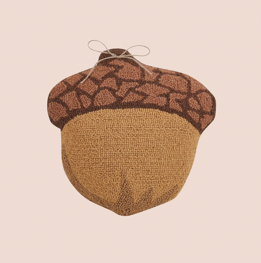 Wook Hooked Acorn Cushion