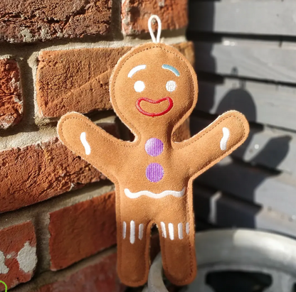 Genie Gingerbread Dog Toy