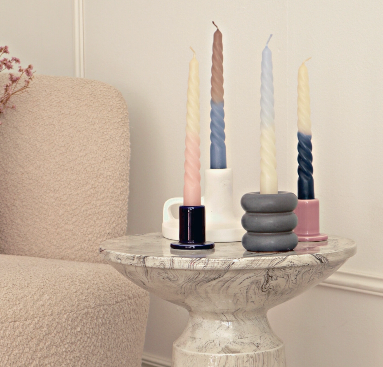 Palette Amsterdam Candle Set - Nordic Skies