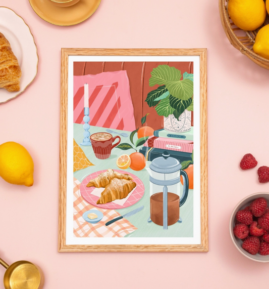 The Perfect Brunch A3 Print