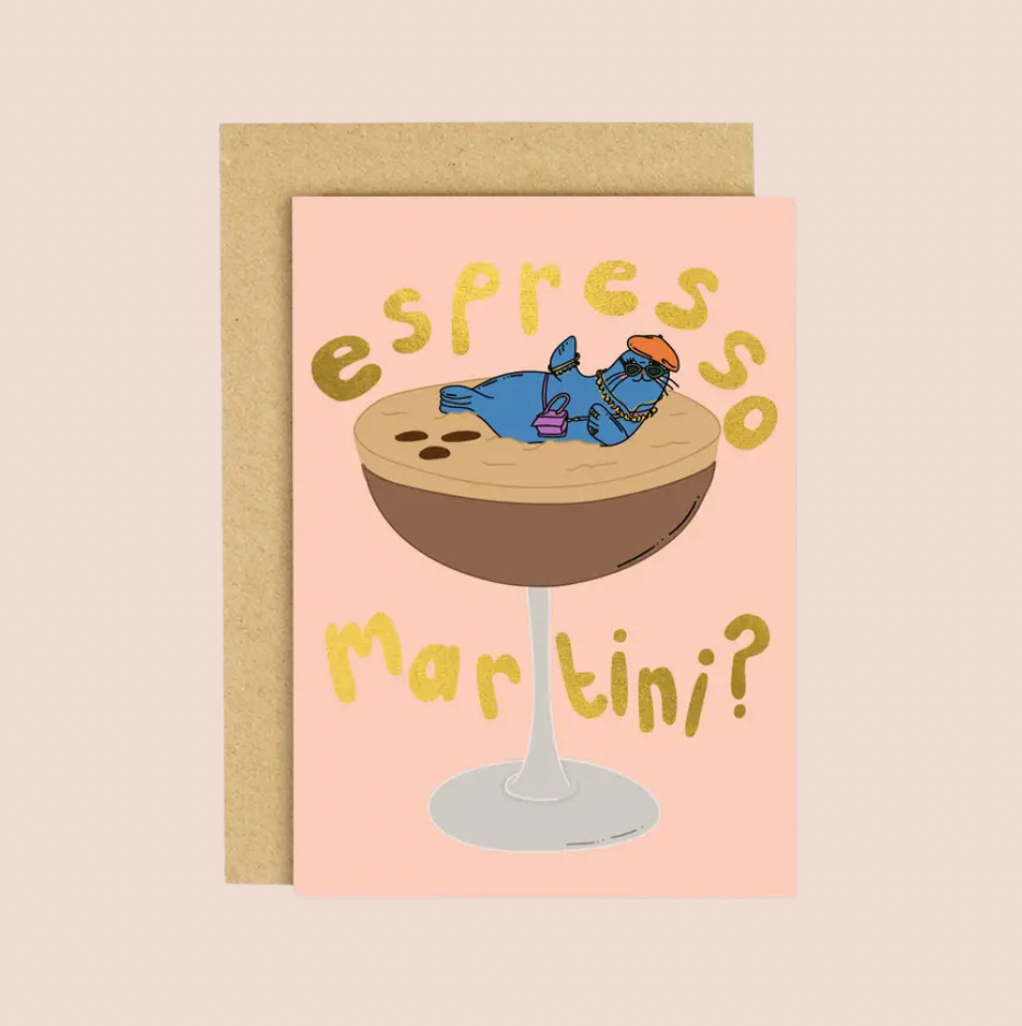 Espresso Martini Card