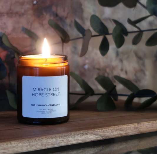 'Miracle On Hope Street' Handmade Candle