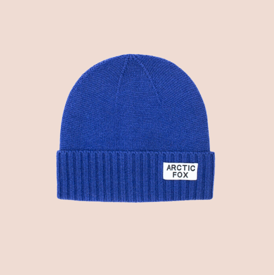 RWS Certified Wool Beanie in Cobalt Blue