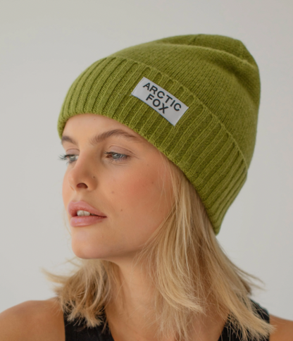 RWS Certified Wool Beanie in Olive