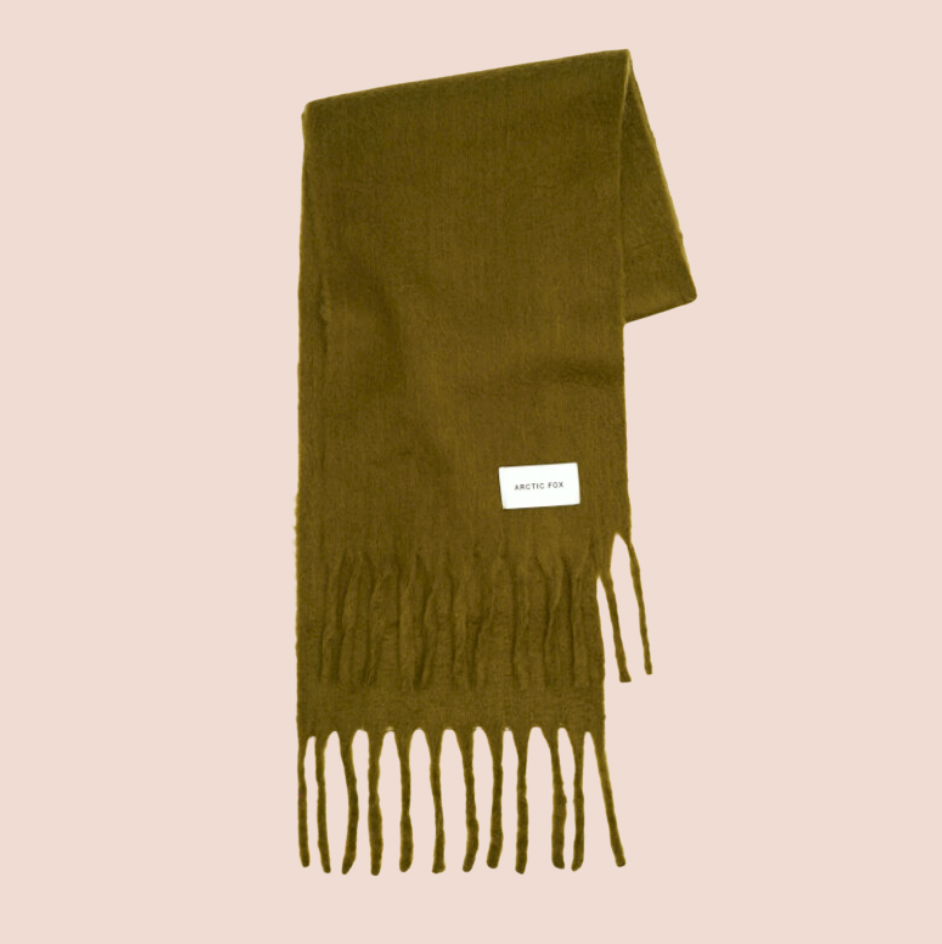 The Reykjavik Recycled Scarf  - Sea Kelp