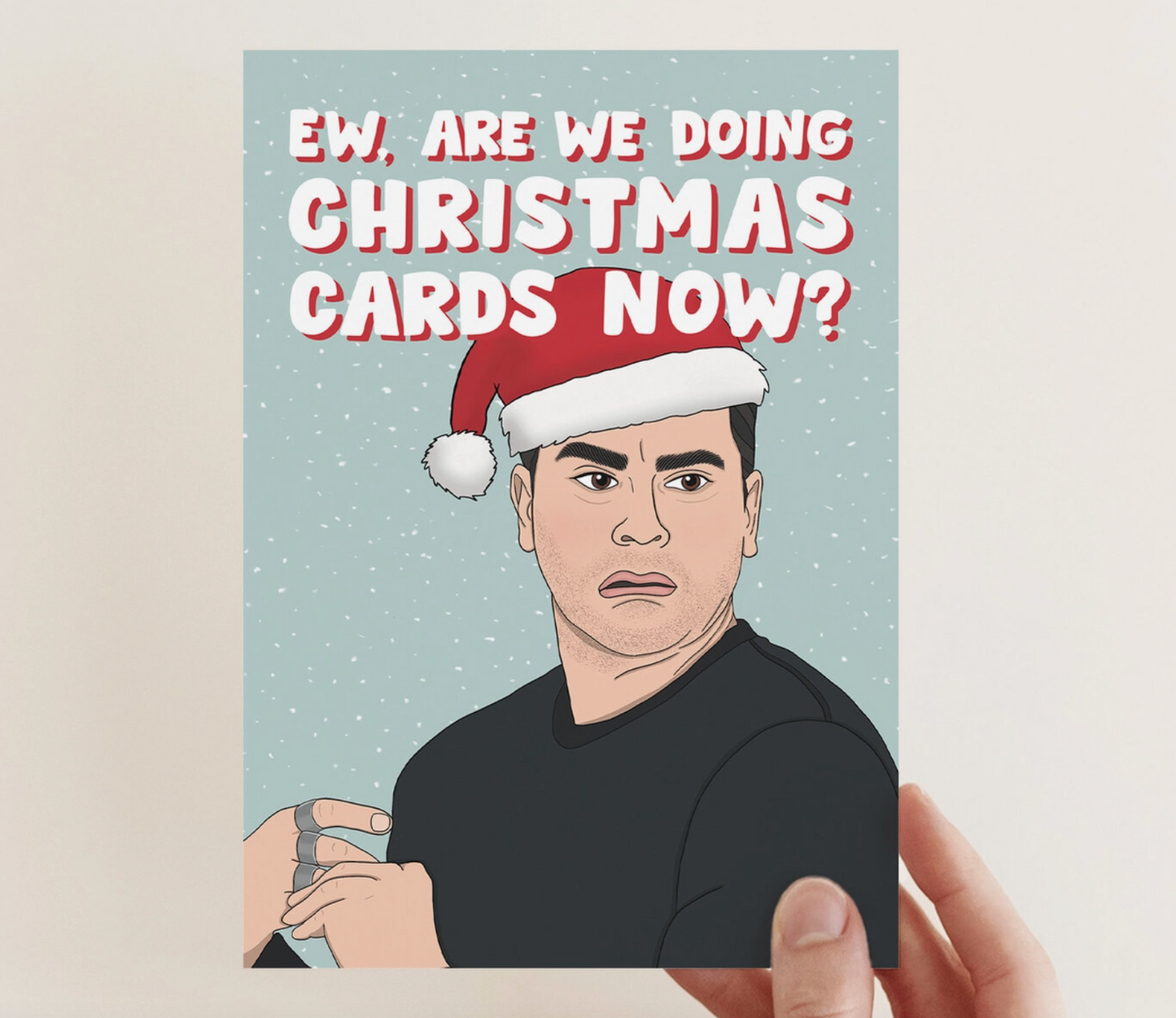 David Schitt's Creek Christmas Card