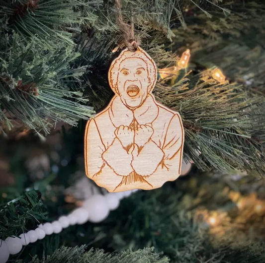 Engraved Tree Ornament - Buddy The Elf