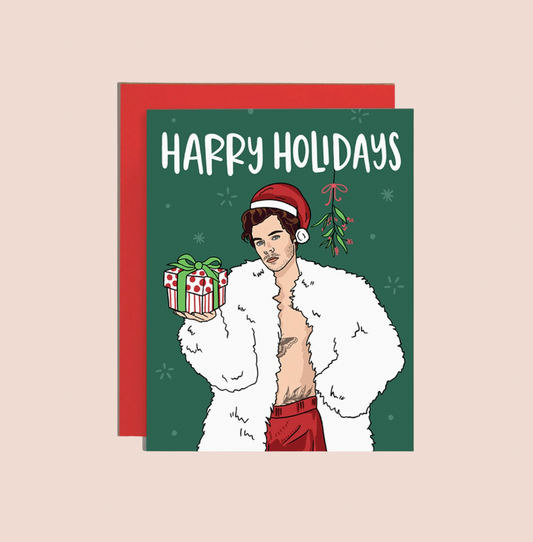 Harry Styles Christmas Card