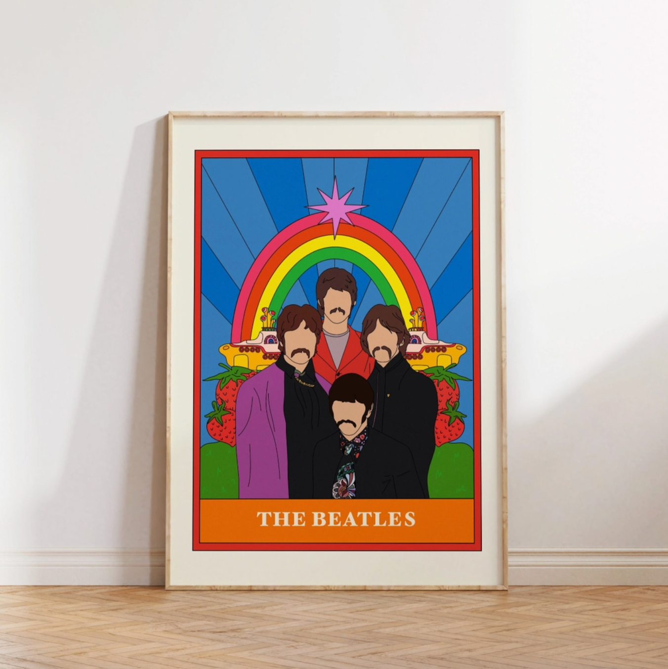 The Beatles A4 Print