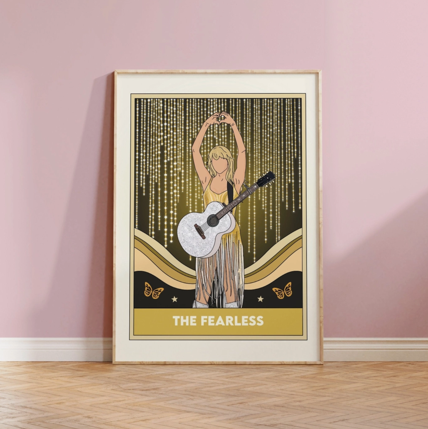 Fearless Taylor Swift Tarot A4 Print