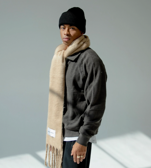 Black RWS Wool Beanie