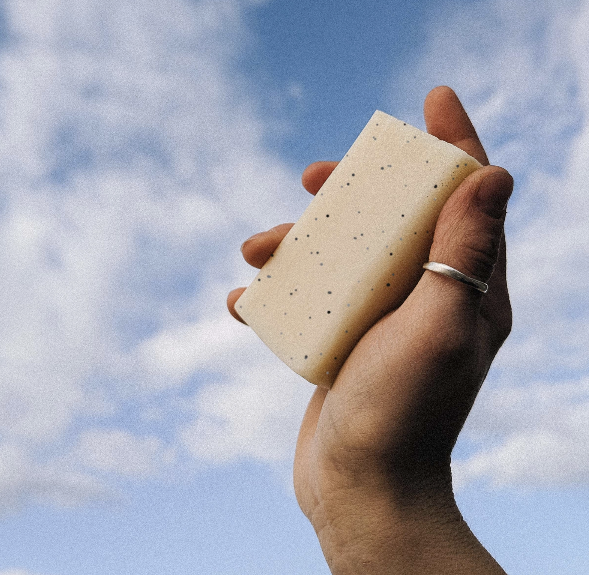 Lavender & Poppy Seed Scrub Soap Bar