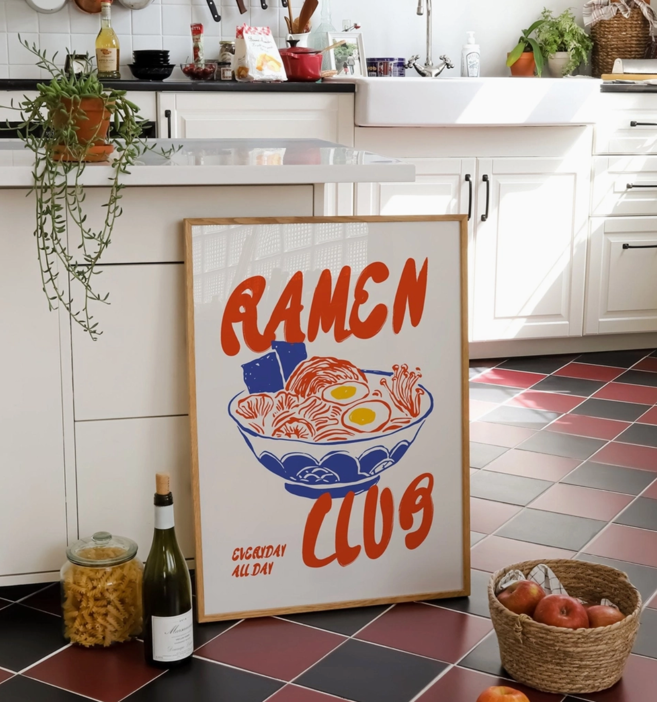 Ramen Club A4 Print